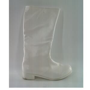 Pre-Owned Parade Shoes Danshuz Adult 9.5M Knee High Leather Zipper Rubber